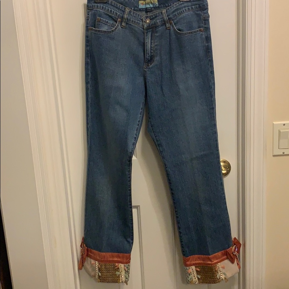 Jeans, set with denim jacket